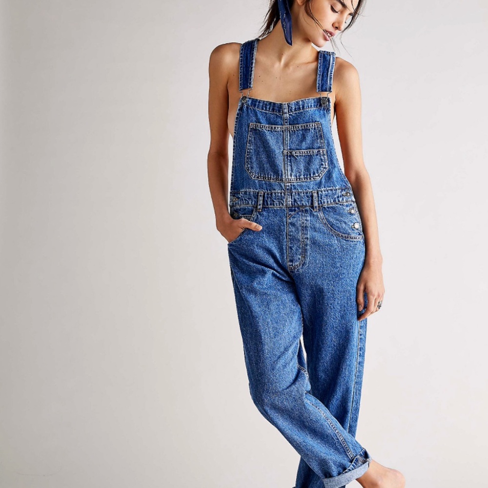 We The Free Ziggy Denim Overalls (Free People)